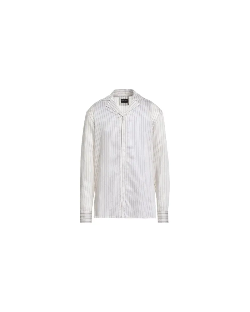 Giorgio Armani TOPS - Hemdenauf YOOX.COM Weiß