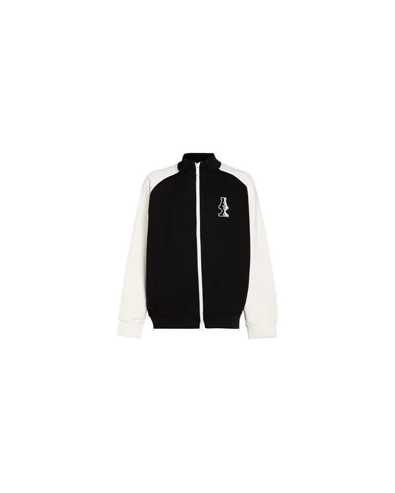 Armani Exchange TOPS - Sweatshirtsauf YOOX.COM Schwarz