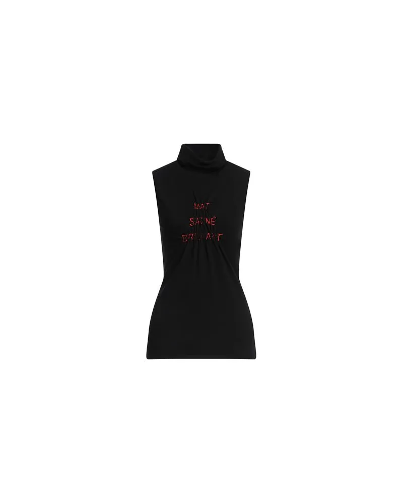Maison Margiela STRICKWAREN - Rollkragenpulloverauf YOOX.COM Rot