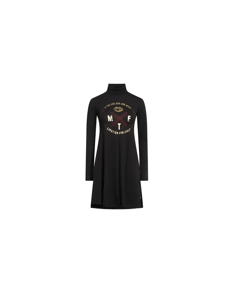 MET  KLEIDER - Mini-Kleiderauf YOOX.COM Schwarz