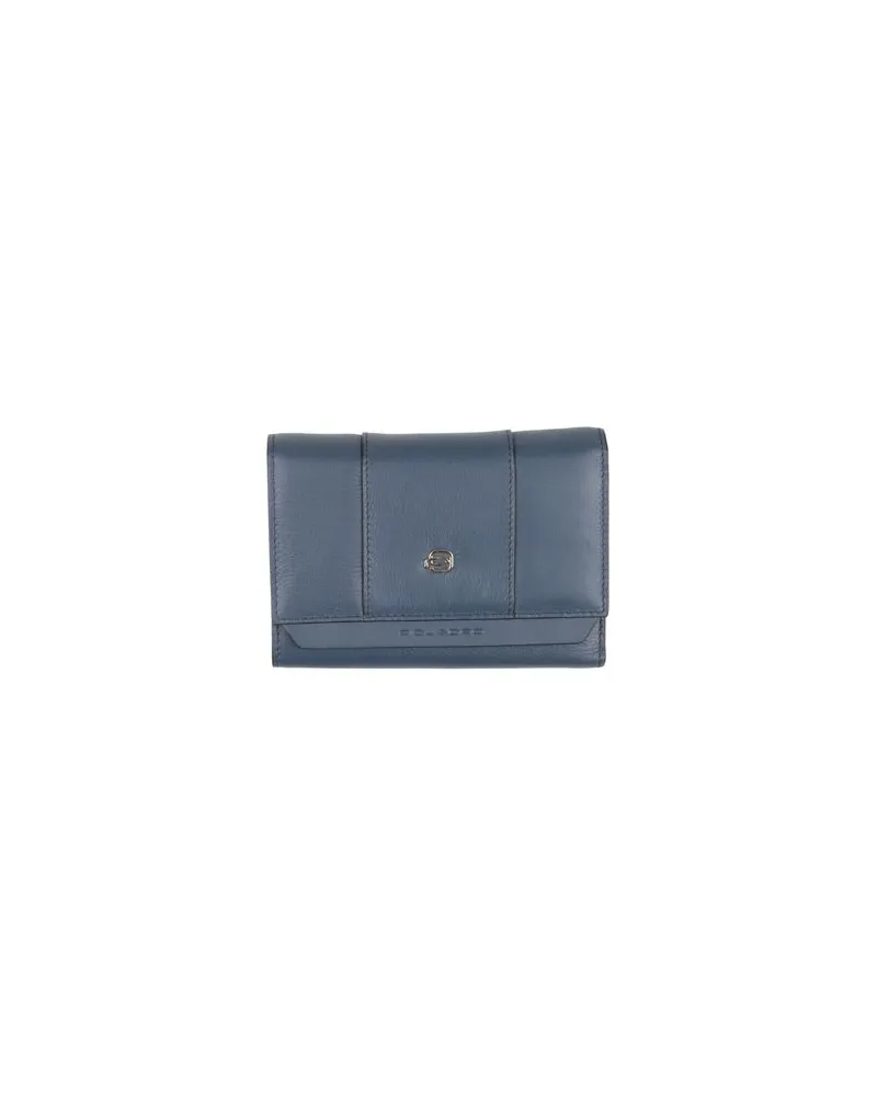 Piquadro Kleinlederwaren - Brieftaschenauf YOOX.COM Marineblau
