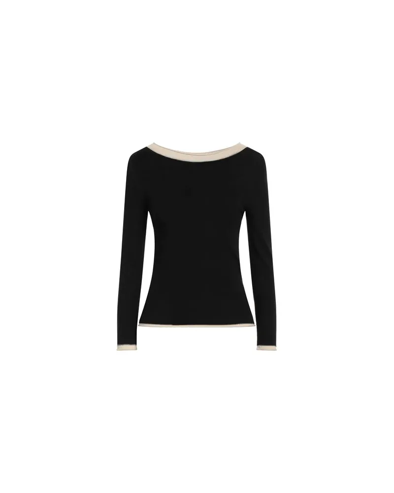 Pianura Studio STRICKWAREN - Pulloverauf YOOX.COM Schwarz