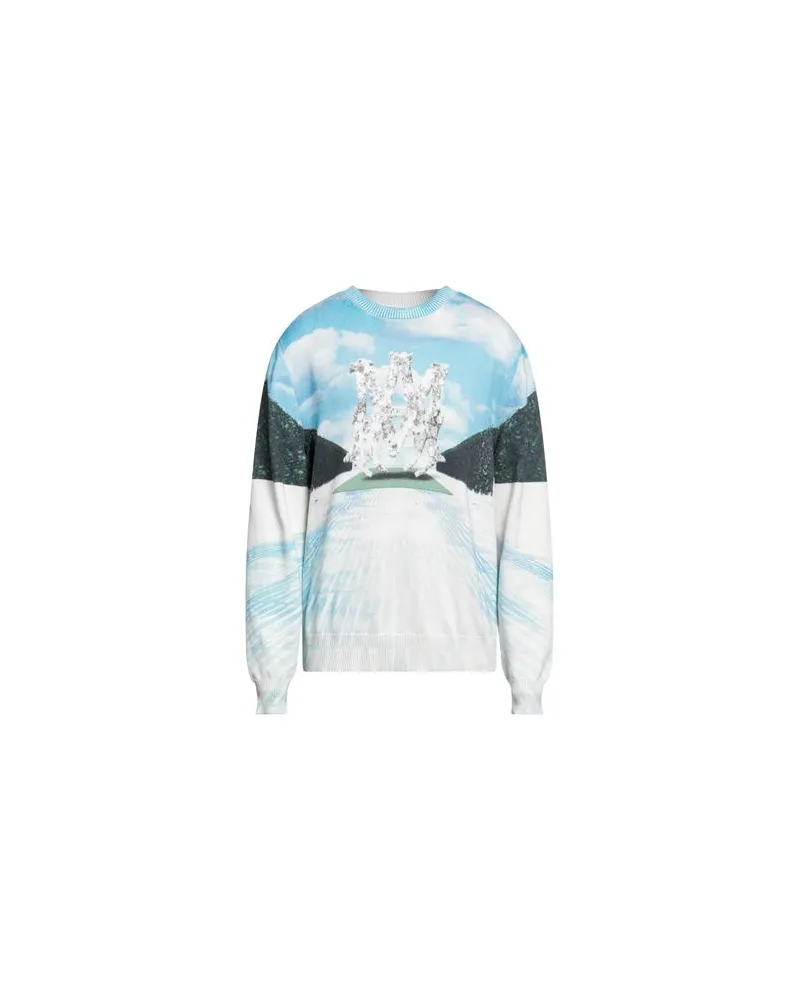 Amiri STRICKWAREN - Pulloverauf YOOX.COM Himmelblau