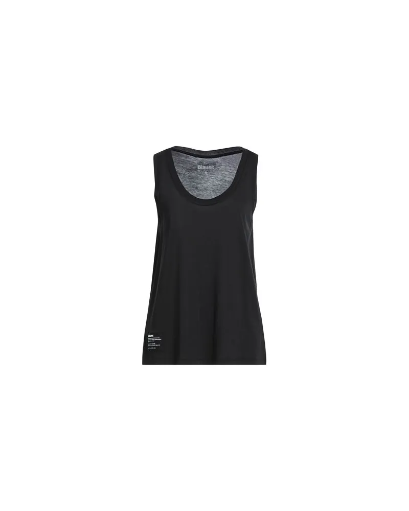 Blauer TOPS - Tank Topsauf YOOX.COM Schwarz