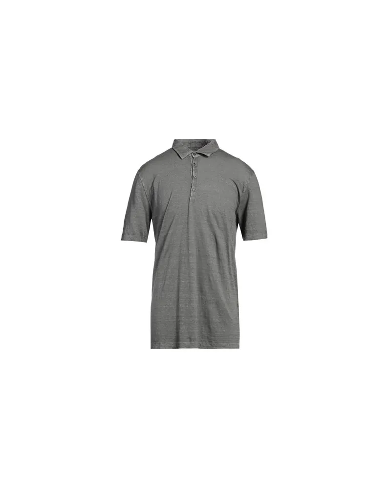 120% Lino TOPS - Poloshirtsauf YOOX.COM Blei