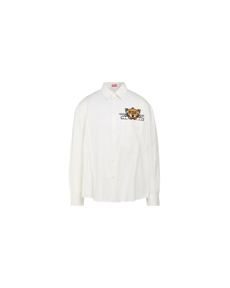 Kenzo TOPS - Hemdenauf YOOX.COM Weiß