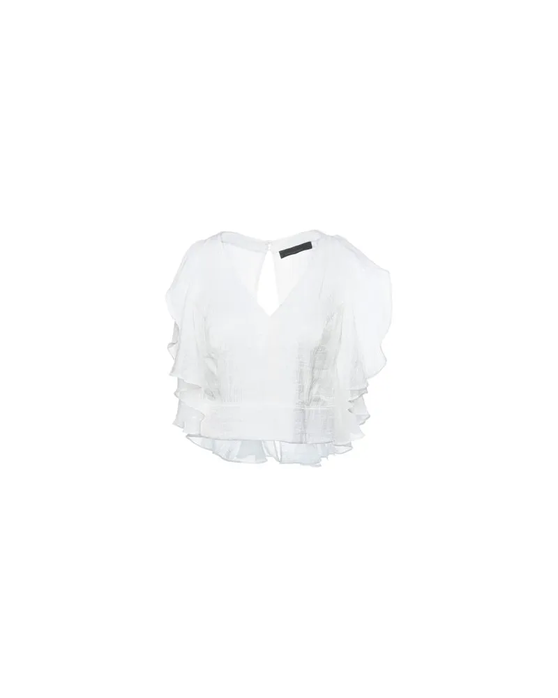 Frankie Morello TOPS - Topsauf YOOX.COM Weiß