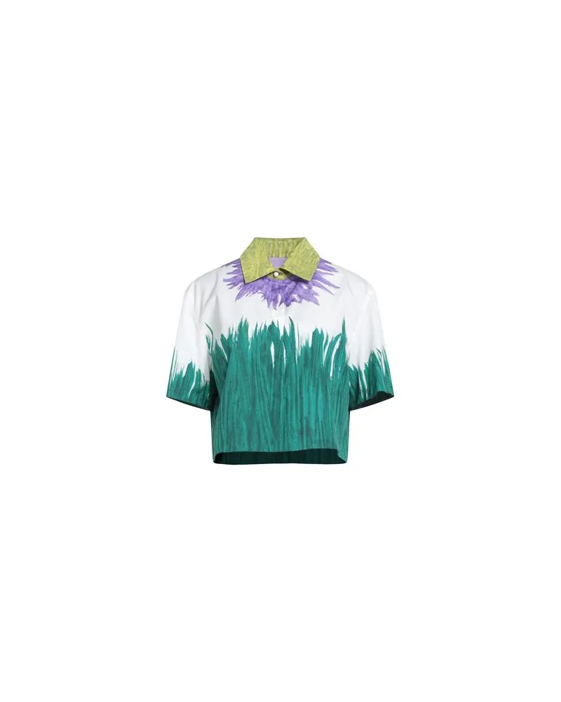 Max Mara A WEEKEND WITH ASHLEY PARK  - TOPS - Hemdenauf YOOX.COM Smaragdgrün
