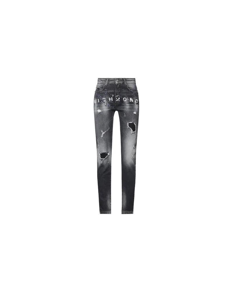 John Richmond HOSEN & RÖCKE - Jeanshosenauf YOOX.COM Schwarz