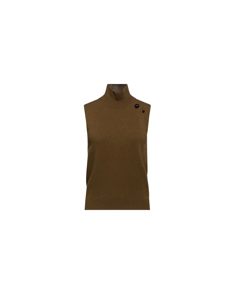 Alberta Ferretti STRICKWAREN - Rollkragenpulloverauf YOOX.COM Braun