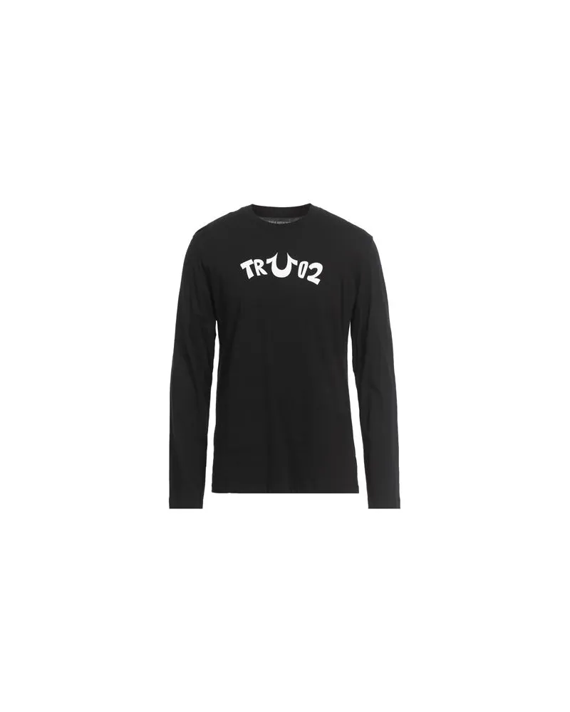 True Religion TOPS - T-shirtsauf YOOX.COM Schwarz