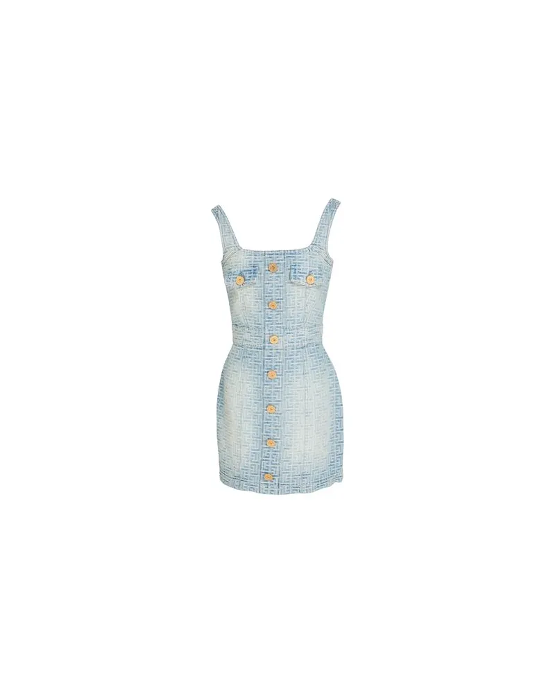 Balmain KLEIDER - Mini-Kleiderauf YOOX.COM Blau