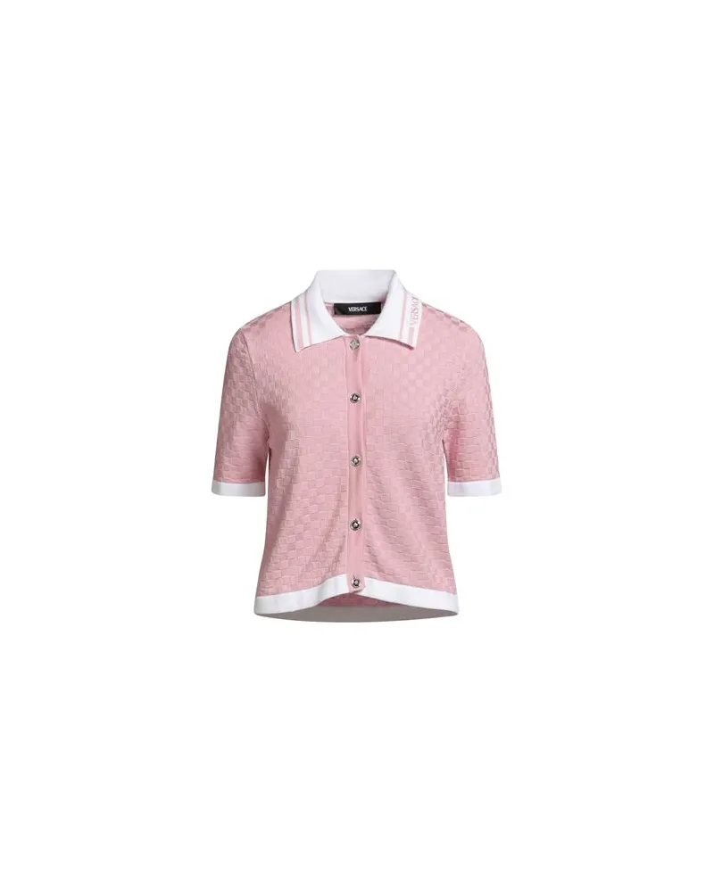 Versace STRICKWAREN - Strickjackenauf YOOX.COM Rosa