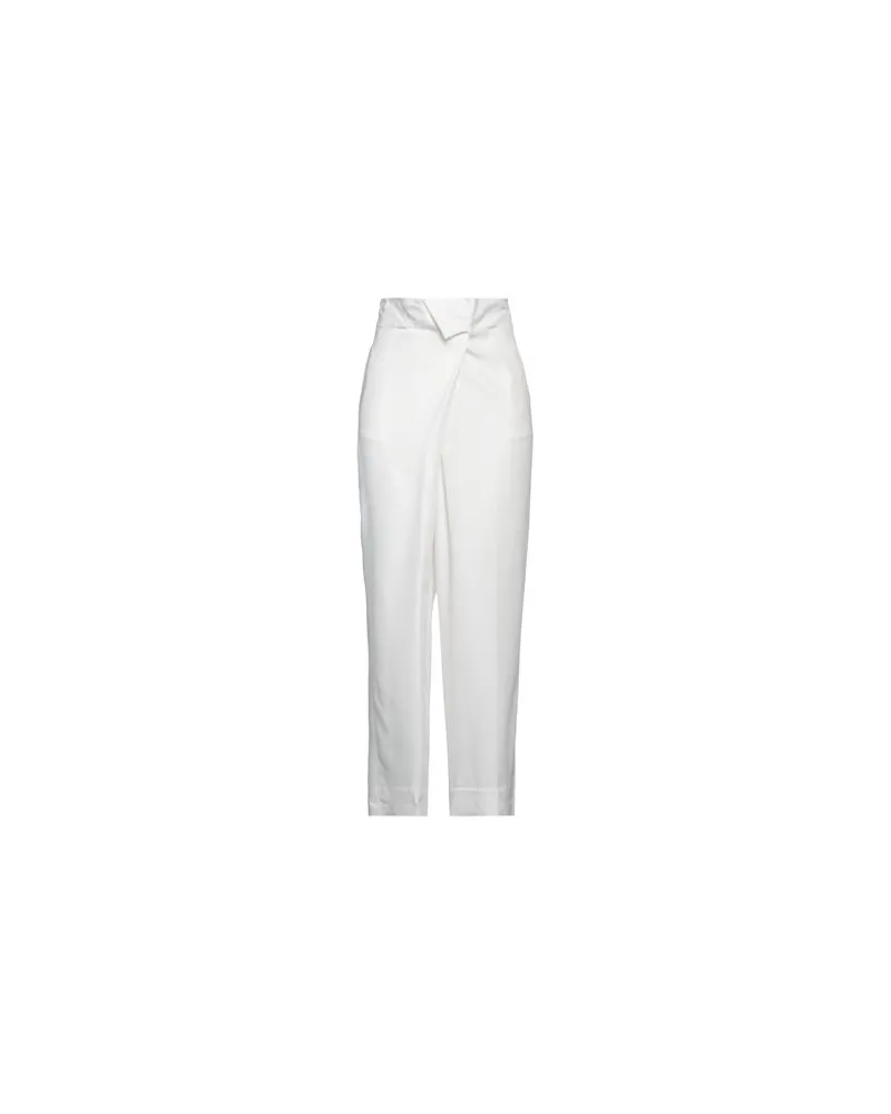 Ferragamo HOSEN & RÖCKE - Hosenauf YOOX.COM Weiß
