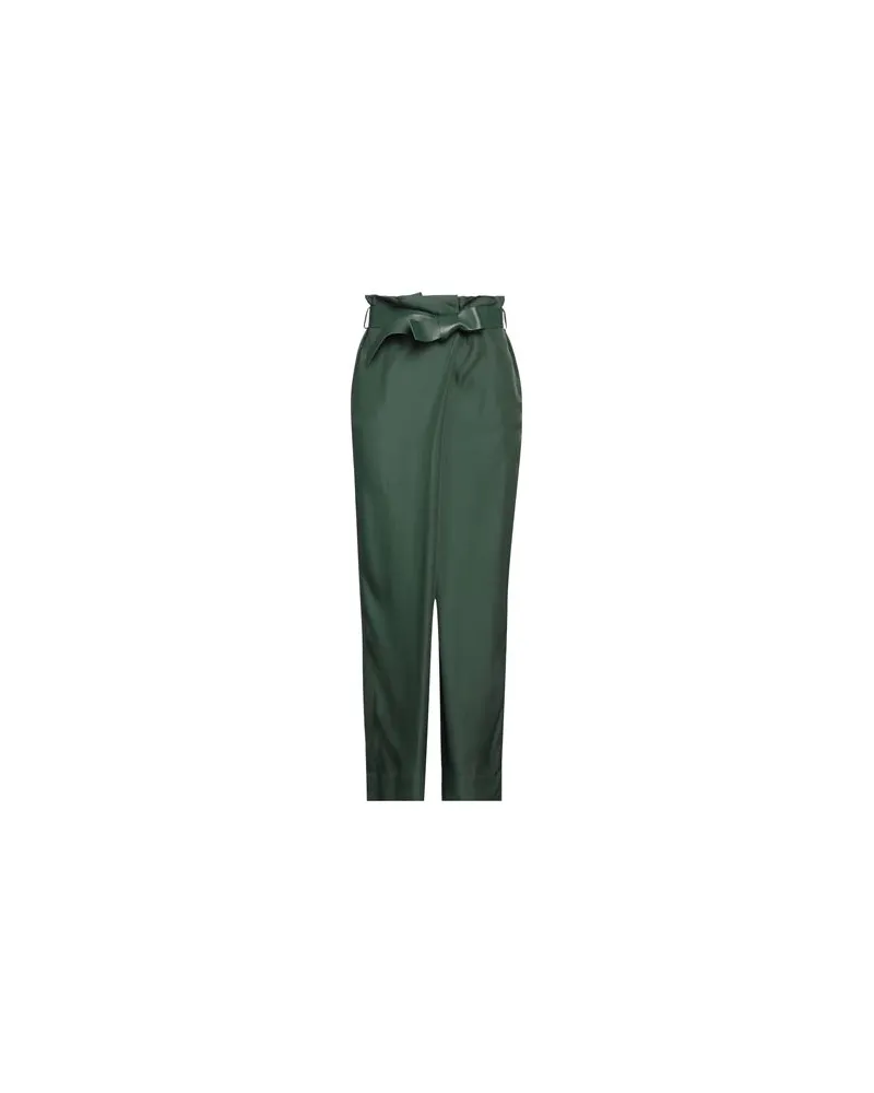 Ferragamo HOSEN & RÖCKE - Hosenauf YOOX.COM Dunkelgrün