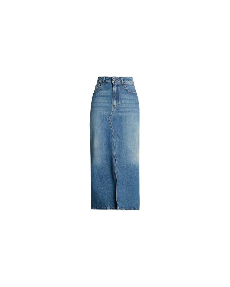 MSGM HOSEN & RÖCKE - Jeansröckeauf YOOX.COM Blau