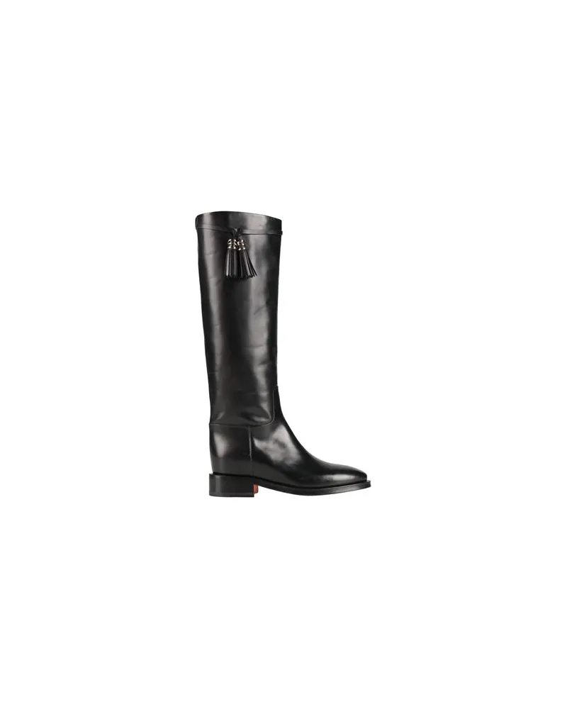 Santoni SCHUHE - Stiefelauf YOOX.COM Schwarz