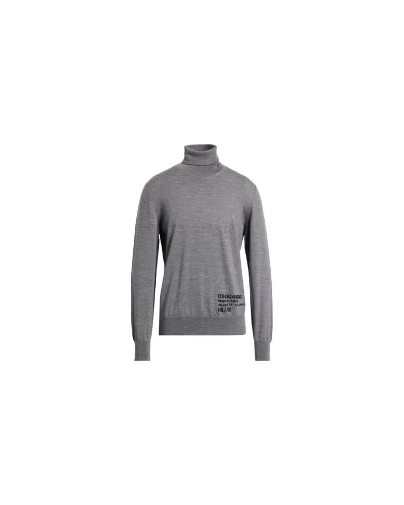 Dsquared2 STRICKWAREN - Rollkragenpulloverauf YOOX.COM Grau