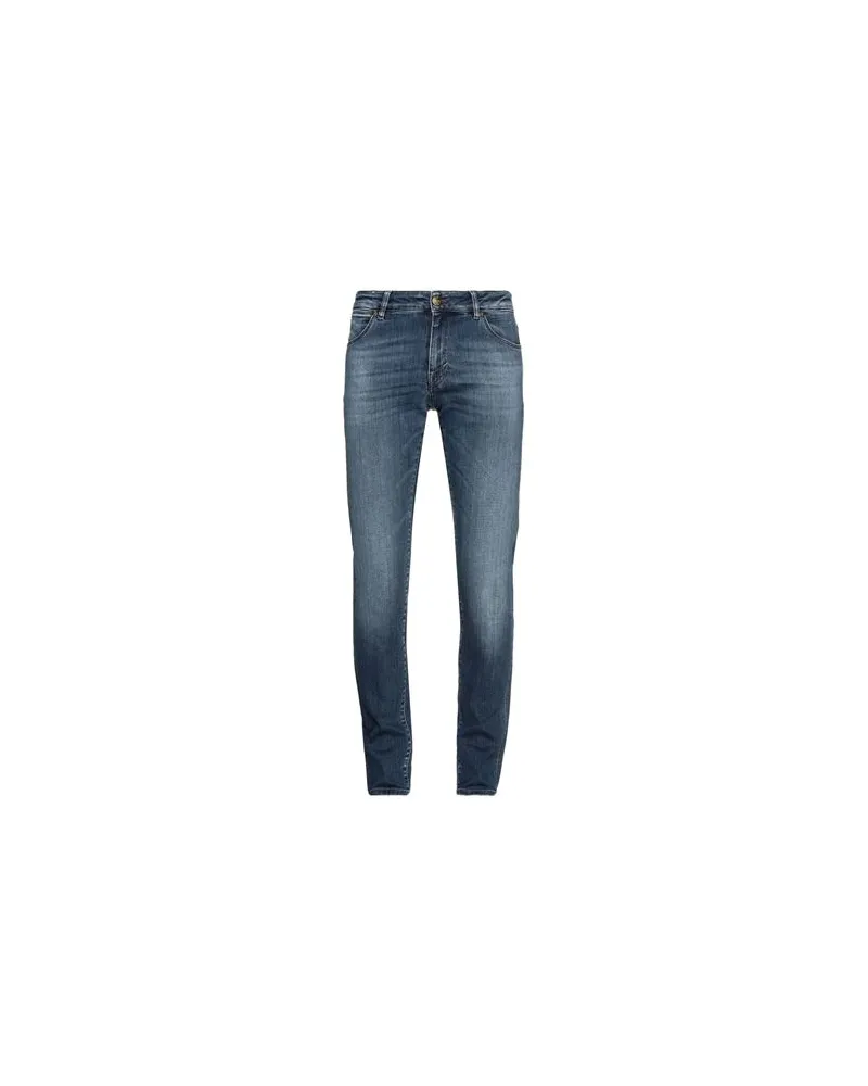 PT TORINO HOSEN & RÖCKE - Jeanshosenauf YOOX.COM Blau
