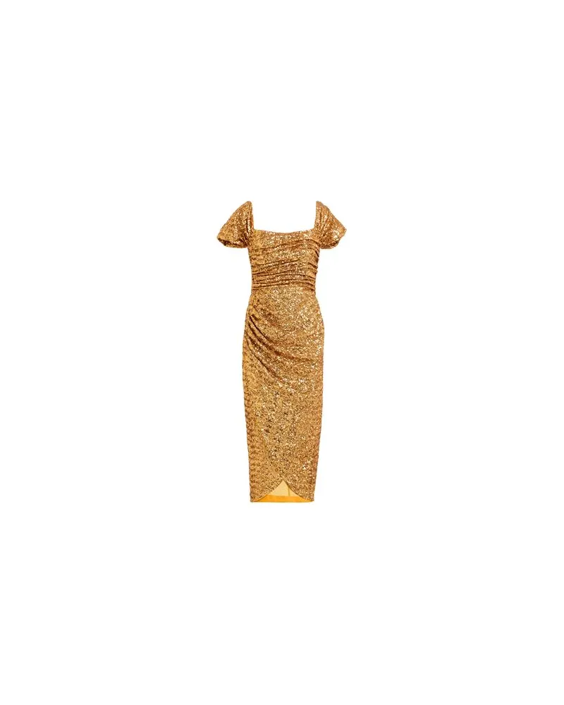 Chiara Boni KLEIDER - Midi-Kleiderauf YOOX.COM Gold