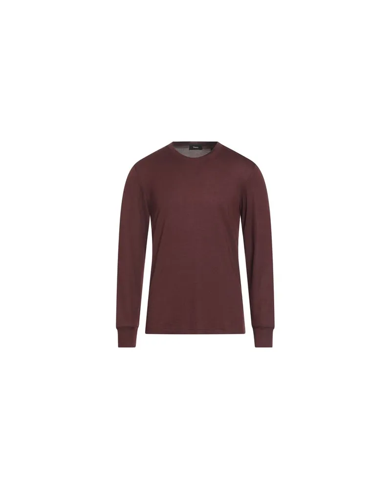 Theory STRICKWAREN - Pulloverauf YOOX.COM Schokobraun