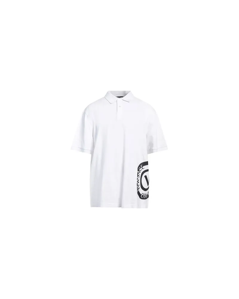Versace Jeans TOPS - Poloshirtsauf YOOX.COM Weiß