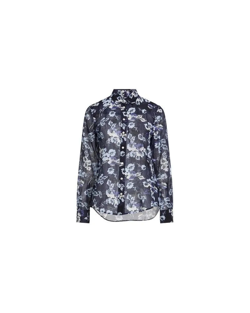 Gant TOPS - Hemdenauf YOOX.COM Nachtblau