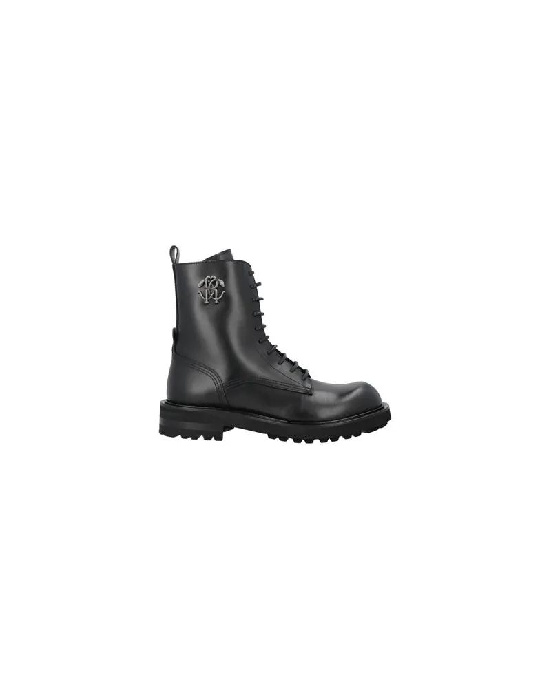 Roberto Cavalli SCHUHE - Stiefelettenauf YOOX.COM Schwarz