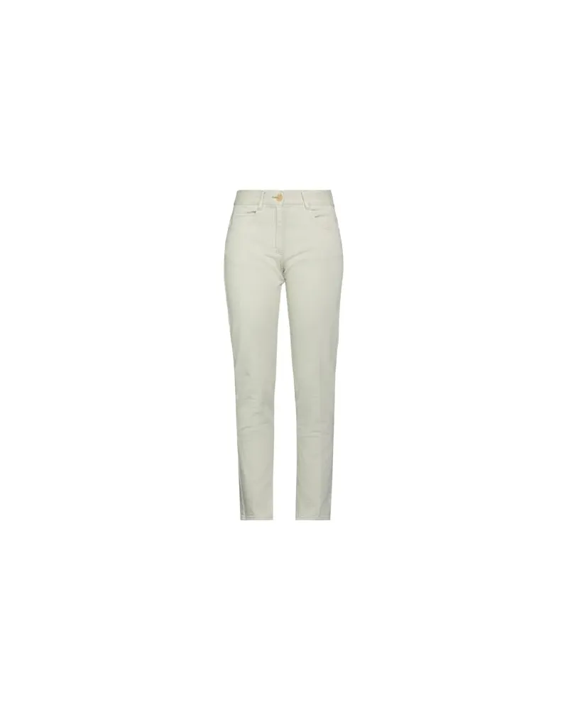 forte_forte HOSEN & RÖCKE - Jeanshosenauf YOOX.COM Salbeigrün
