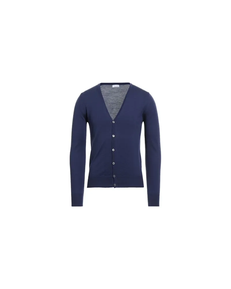 Heritage STRICKWAREN - Strickjackenauf YOOX.COM Blau