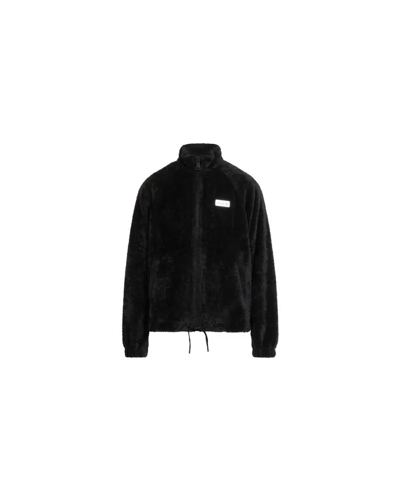 Versace Jeans TOPS - Sweatshirtsauf YOOX.COM Schwarz