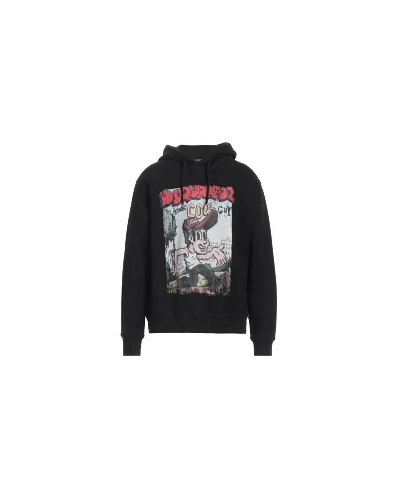 Dsquared2 TOPS - Sweatshirtsauf YOOX.COM Schwarz