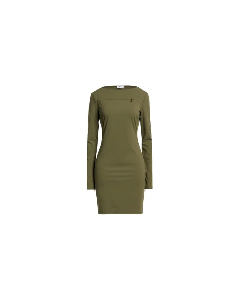 Patrizia Pepe KLEIDER - Mini-Kleiderauf YOOX.COM Militärgrün