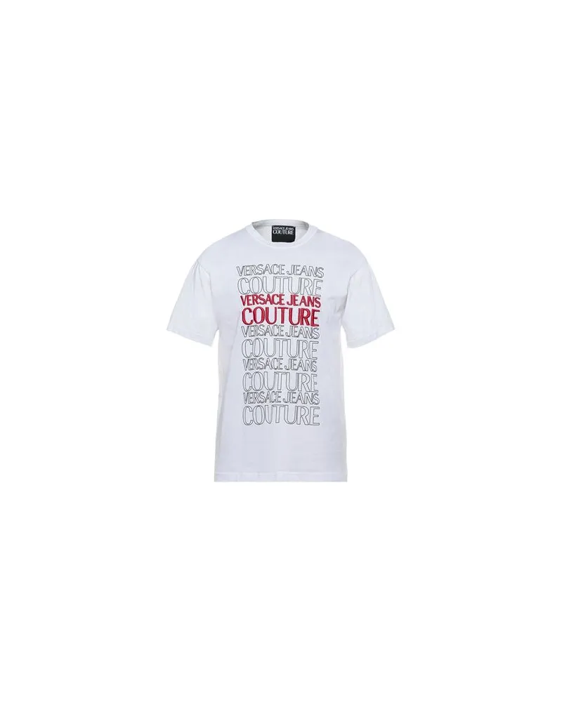 Versace Jeans TOPS - T-shirtsauf YOOX.COM Weiß