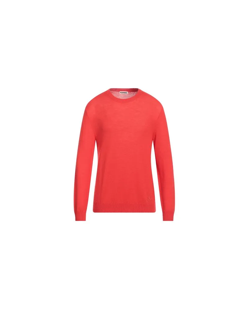 Jil Sander STRICKWAREN - Pulloverauf YOOX.COM Tomatenrot
