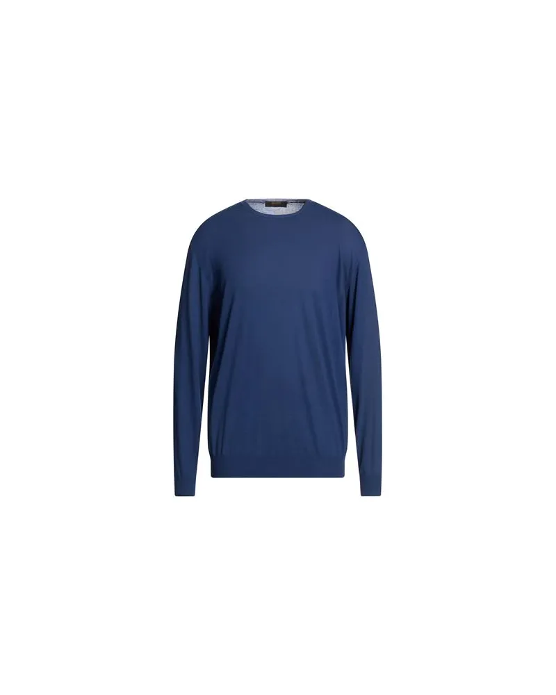 MOORER STRICKWAREN - Pulloverauf YOOX.COM Blau