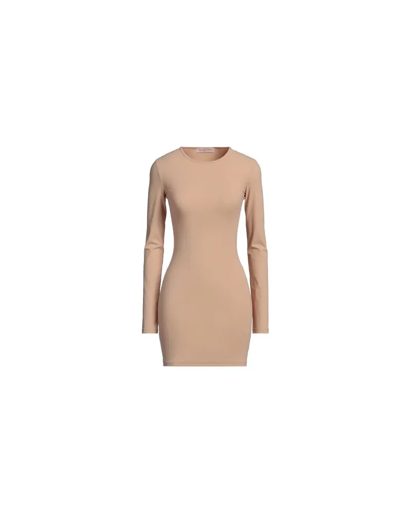 Valentino Garavani KLEIDER - Mini-Kleiderauf YOOX.COM Beige