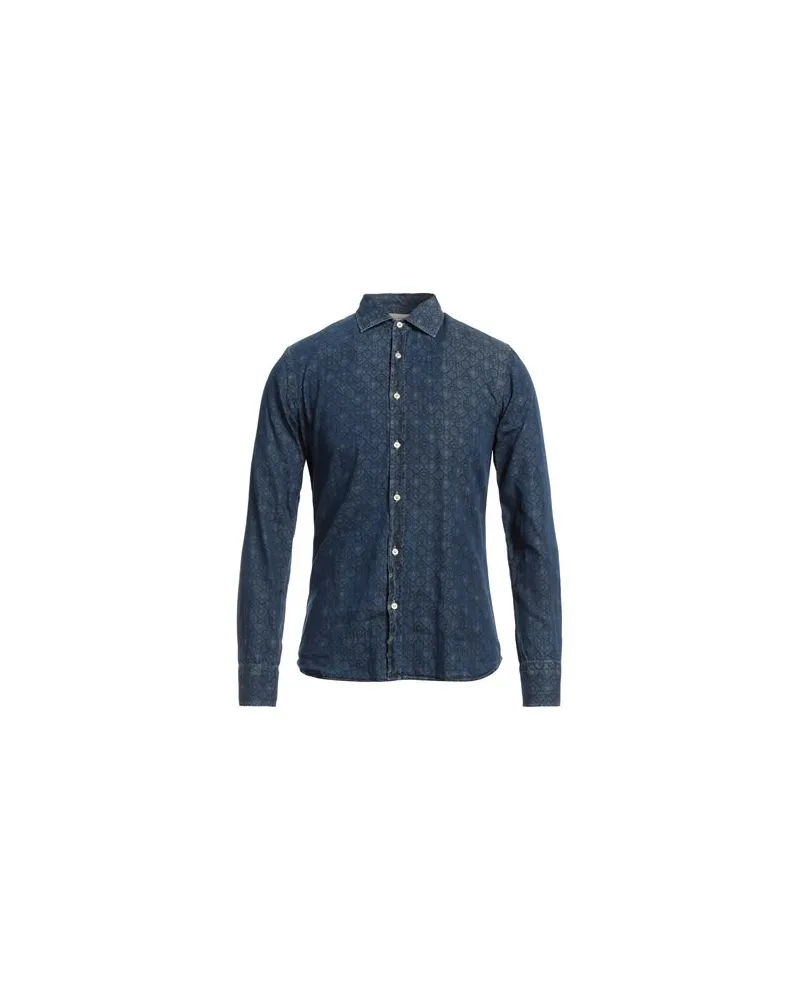 ROSSOPURO TOPS - Jeanshemdenauf YOOX.COM Blau