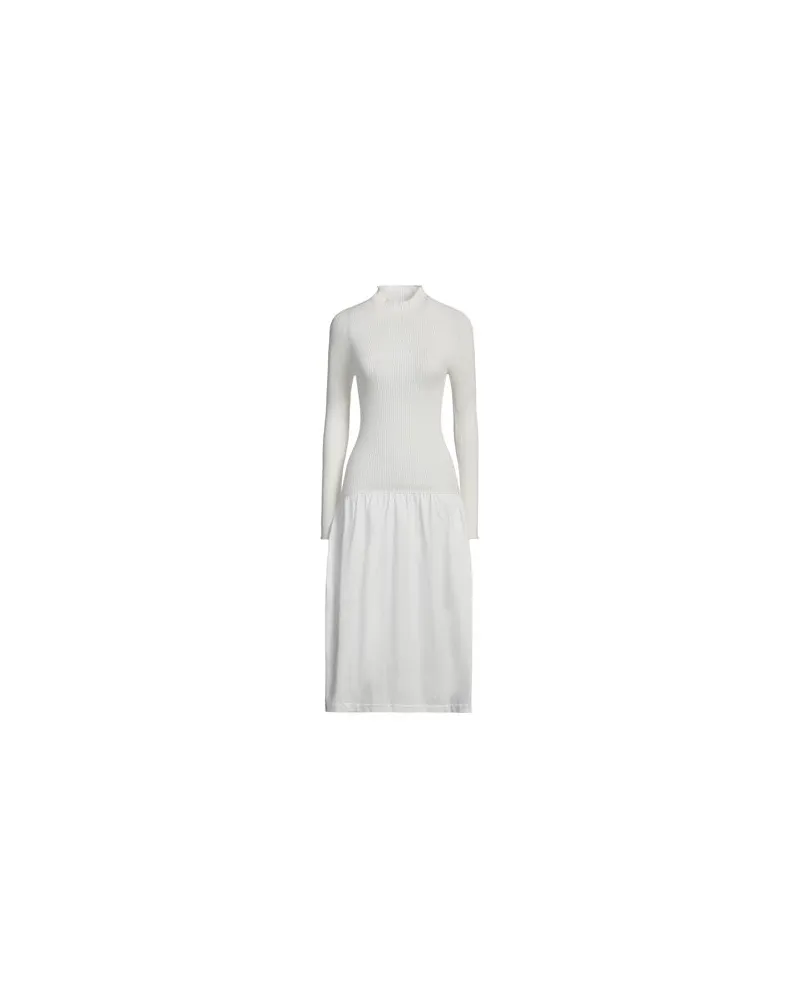 Maison Margiela KLEIDER - Midi-Kleiderauf YOOX.COM Weiß