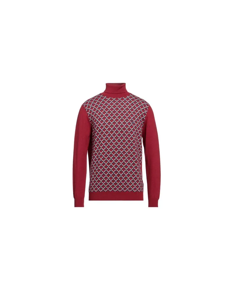 Harmont & Blaine STRICKWAREN - Rollkragenpulloverauf YOOX.COM Ziegelrot