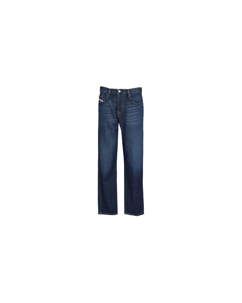Diesel 2020 D-VIKER 09C03 STRAIGHT JEANS  - HOSEN & RÖCKE - Jeanshosenauf YOOX.COM Blau