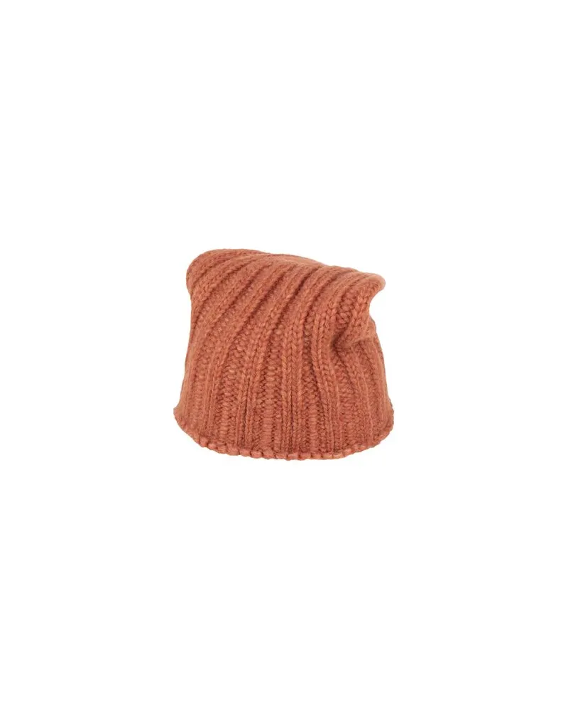 ARAGONA ACCESSOIRES - Mützen & Hüteauf YOOX.COM Rostrot