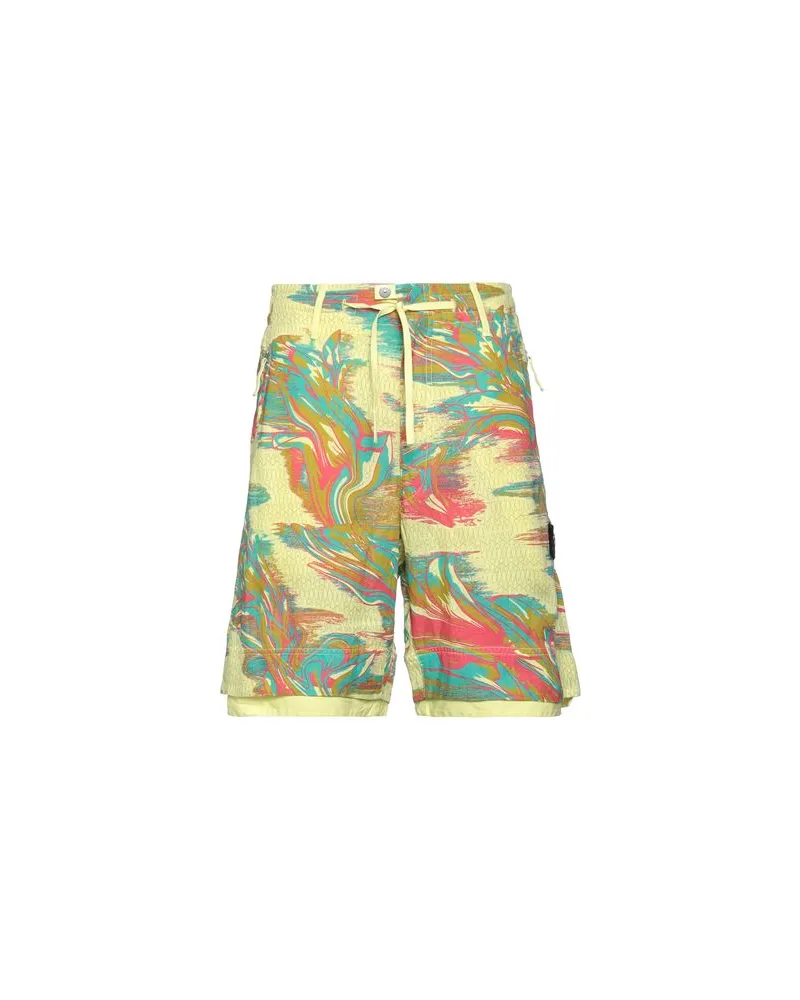 Stone Island HOSEN & RÖCKE - Shorts & Bermudashortsauf YOOX.COM Pastellgelb