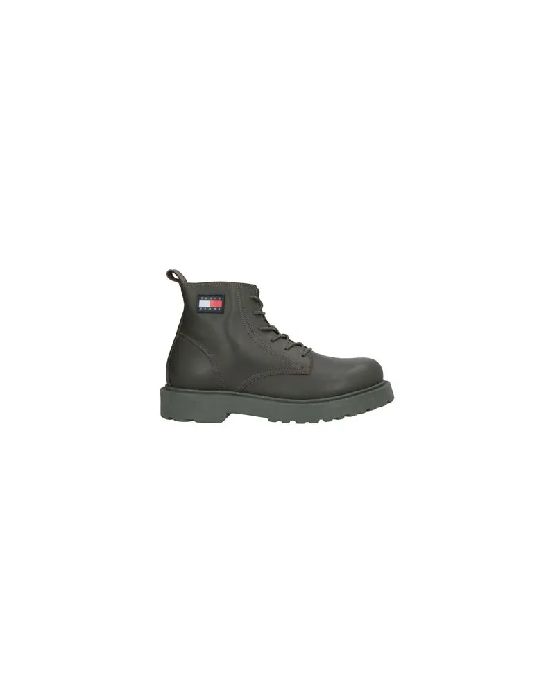 Tommy Hilfiger SCHUHE - Stiefelettenauf YOOX.COM Militärgrün