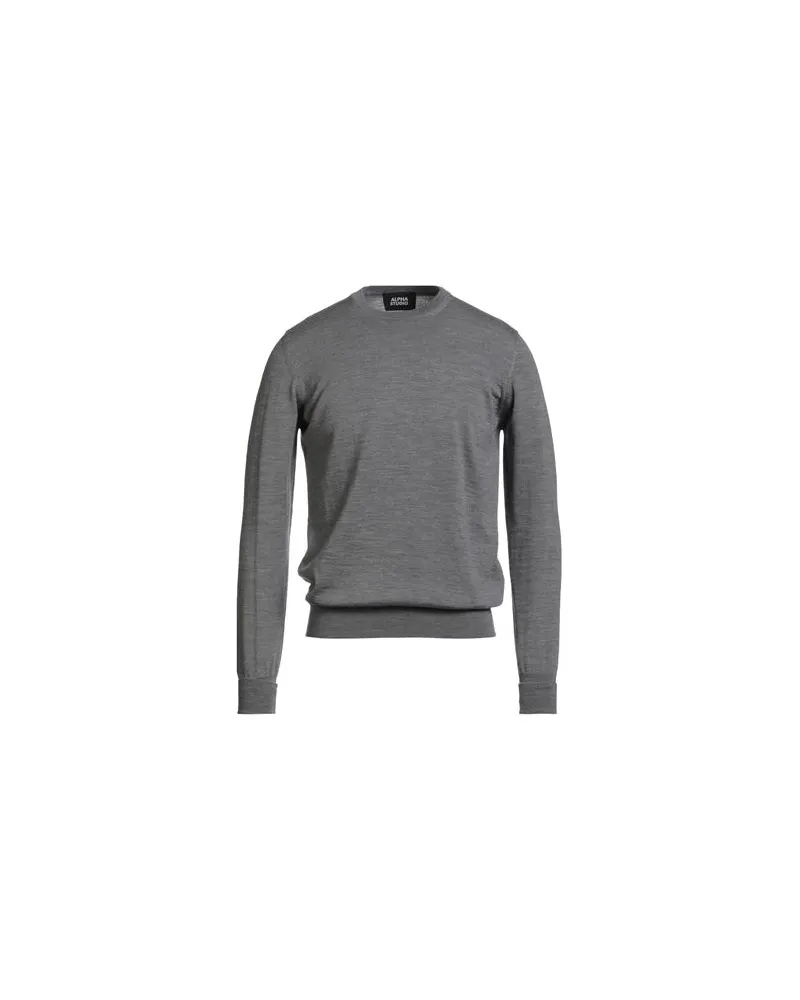 Alpha Studio STRICKWAREN - Pulloverauf YOOX.COM Grau