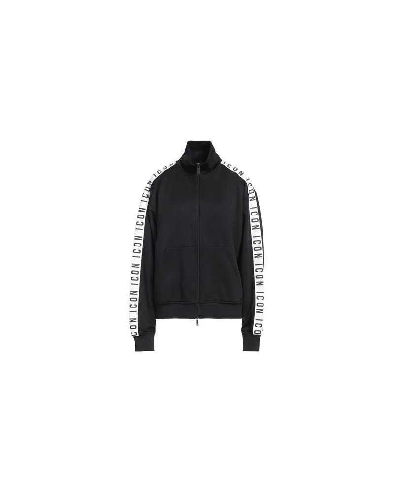 Dsquared2 TOPS - Sweatshirtsauf YOOX.COM Schwarz