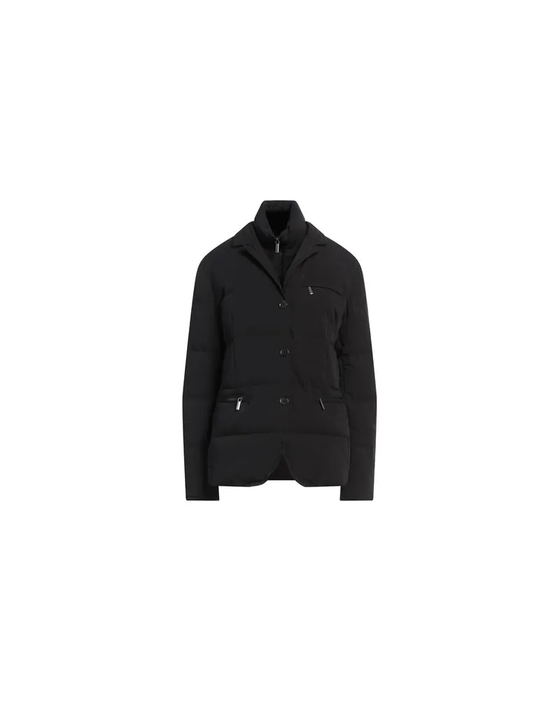 Puntododici JACKEN & MÄNTEL - Pufferjacken & Daunenjackenauf YOOX.COM Schwarz
