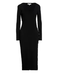 Michael Kors Midi-Kleid Schwarz