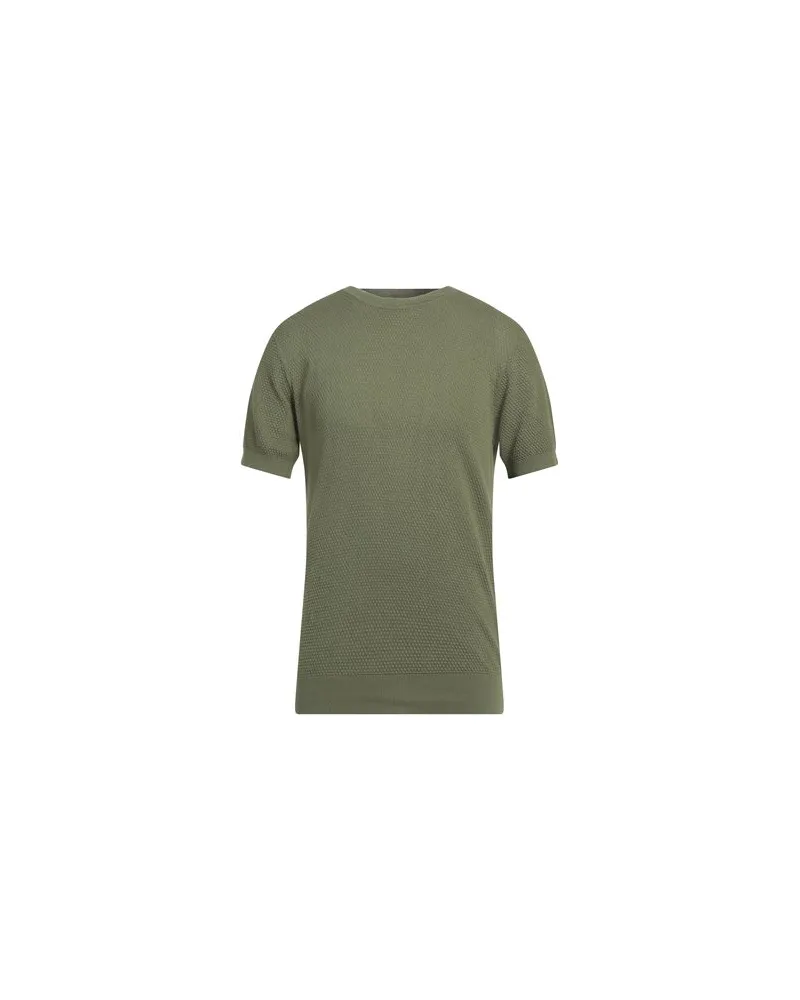 BECOME STRICKWAREN - Pulloverauf YOOX.COM Militärgrün