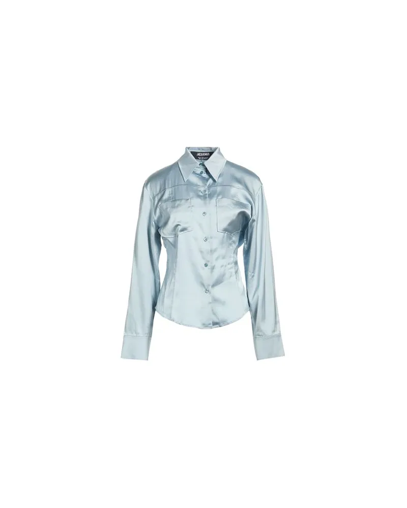 Jacquemus LE SPLASH - TOPS - Hemdenauf YOOX.COM Himmelblau